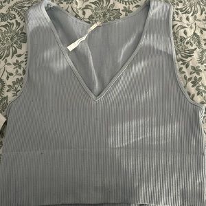 Light Blue crop top